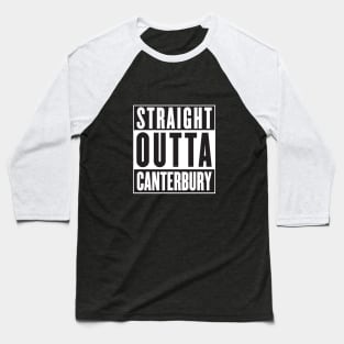 Straight Outta Canterbury - New Zealand Rugby Baseball T-Shirt